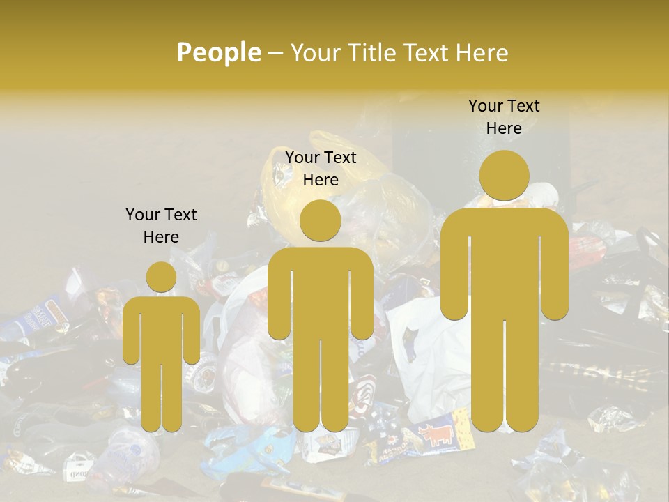 Stone Fill Polluting PowerPoint Template