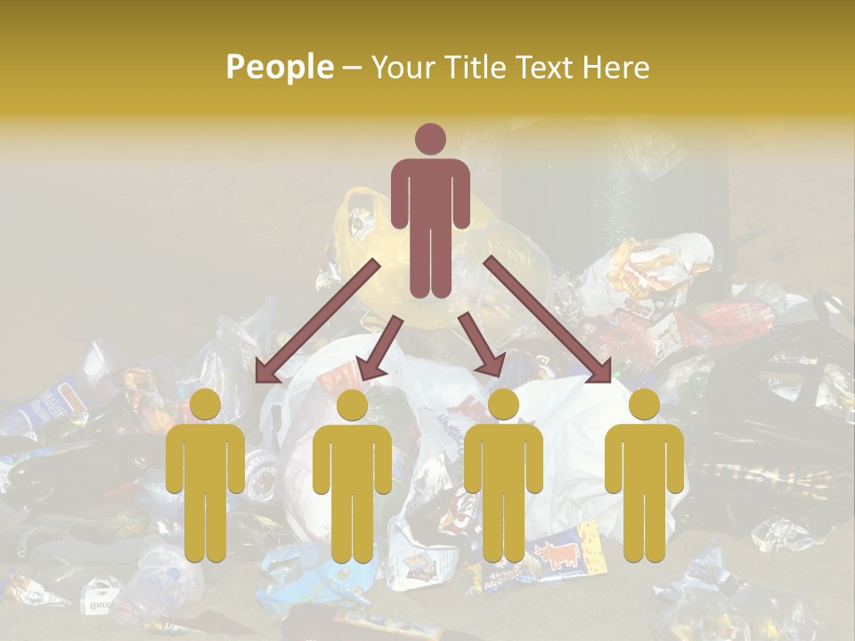 Stone Fill Polluting PowerPoint Template