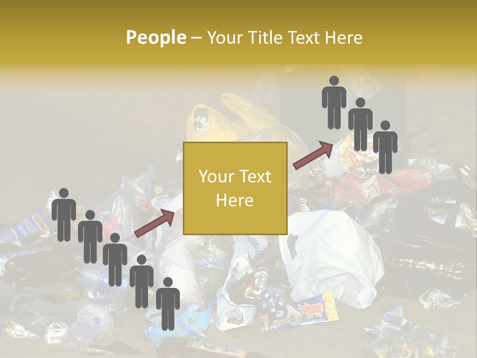 Stone Fill Polluting PowerPoint Template