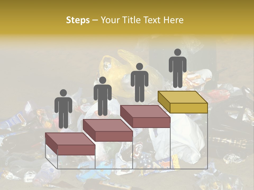 Stone Fill Polluting PowerPoint Template