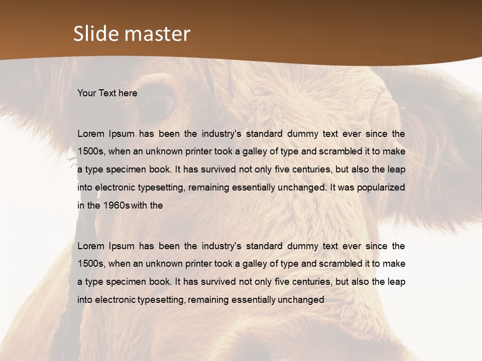 Farmland Ear Wildlife PowerPoint Template