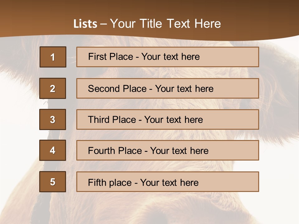 Farmland Ear Wildlife PowerPoint Template