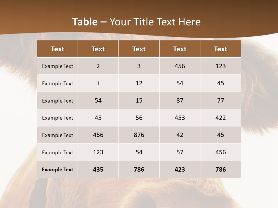 Farmland Ear Wildlife PowerPoint Template
