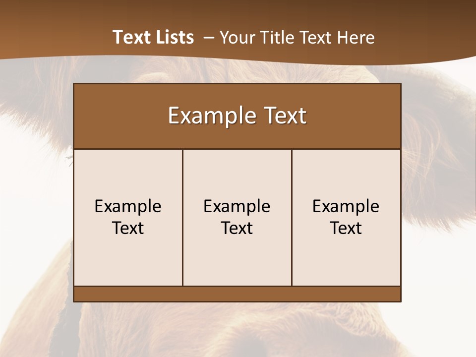 Farmland Ear Wildlife PowerPoint Template