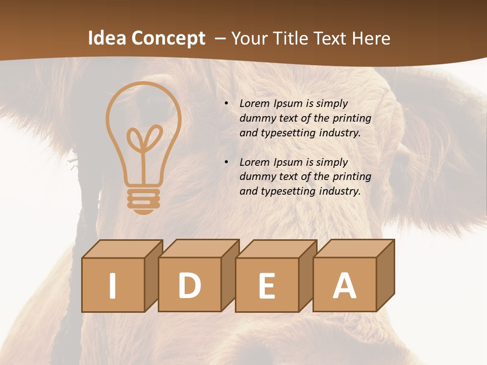 Farmland Ear Wildlife PowerPoint Template