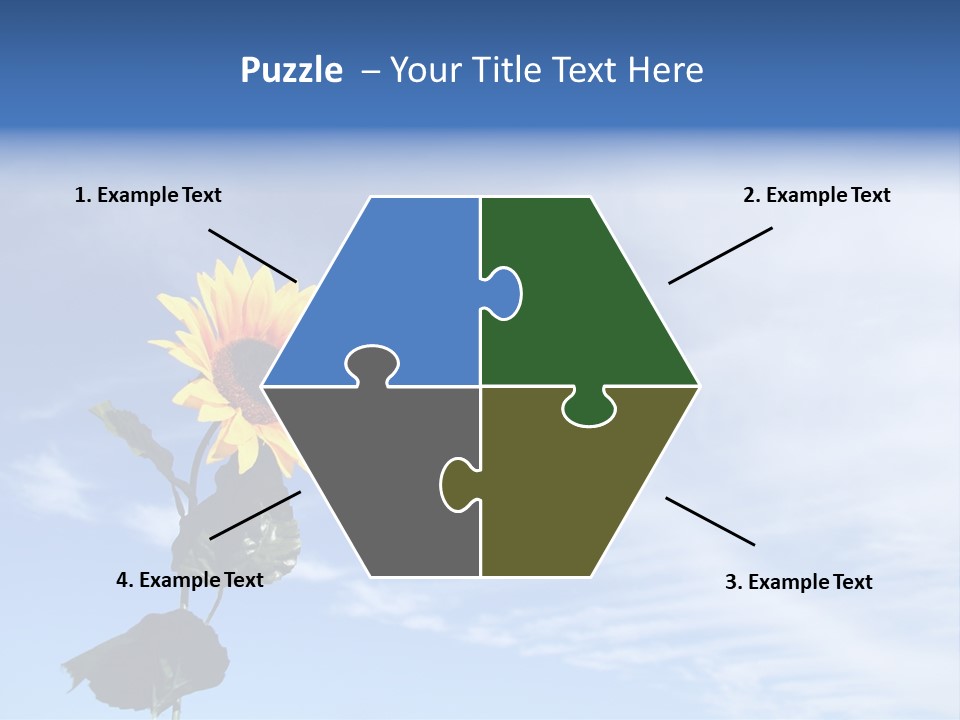 Nature Round Calm PowerPoint Template