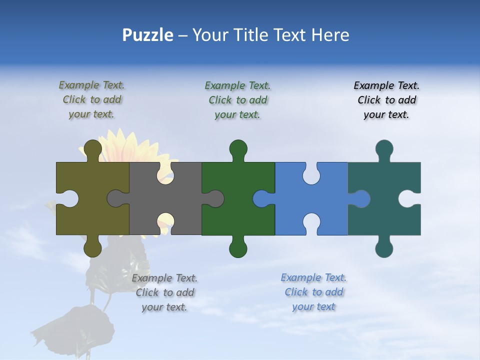 Nature Round Calm PowerPoint Template