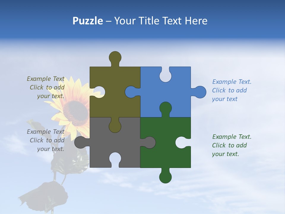 Nature Round Calm PowerPoint Template