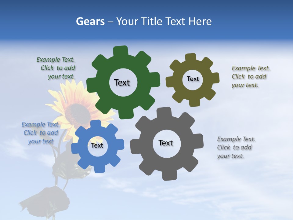 Nature Round Calm PowerPoint Template