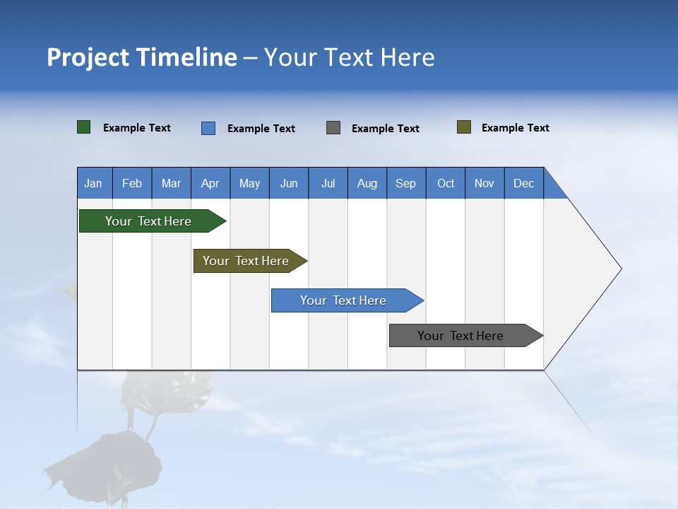 Nature Round Calm PowerPoint Template
