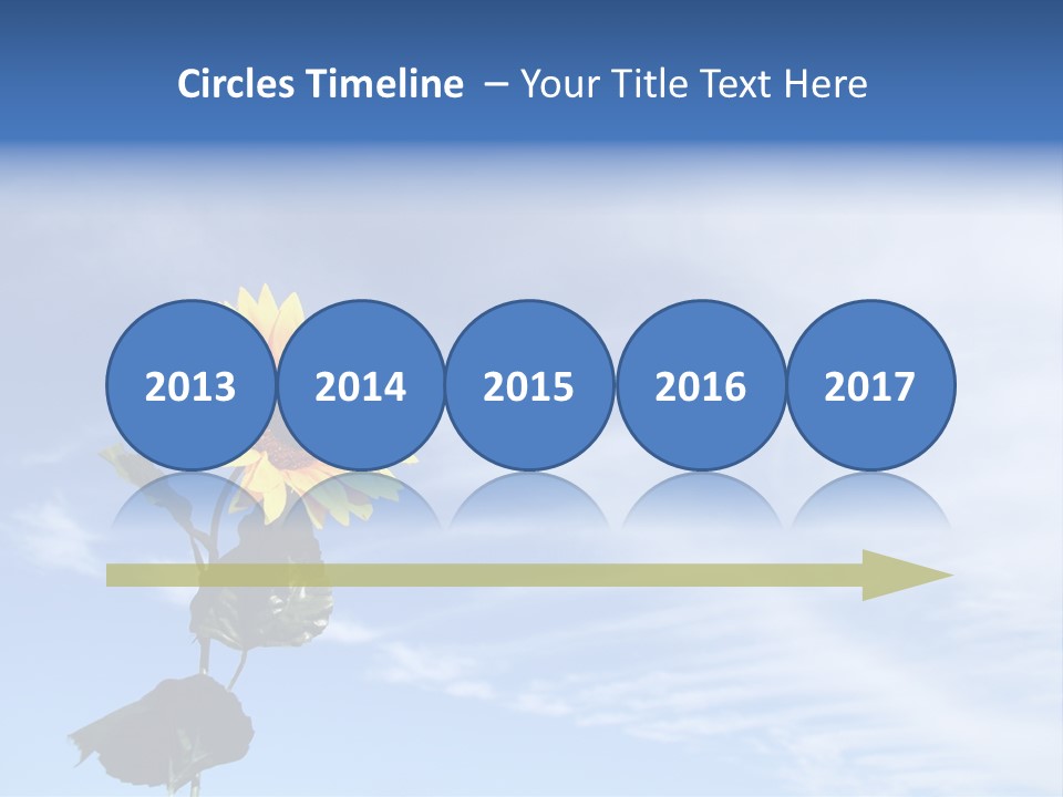 Nature Round Calm PowerPoint Template