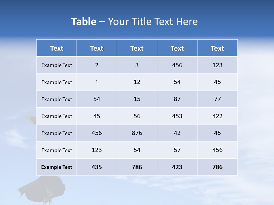 Nature Round Calm PowerPoint Template