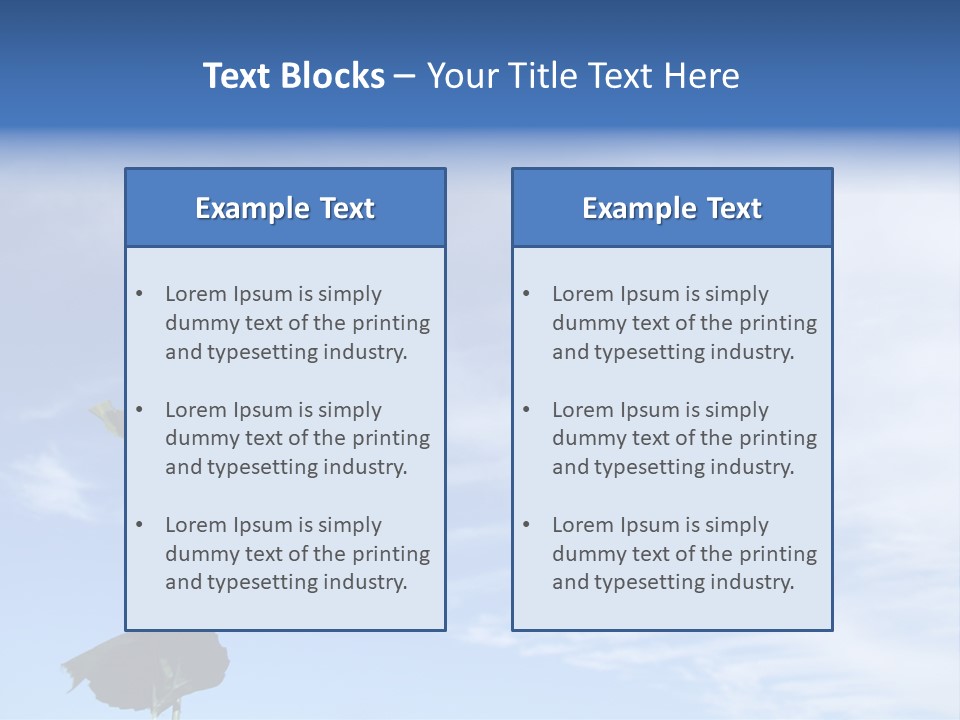 Nature Round Calm PowerPoint Template