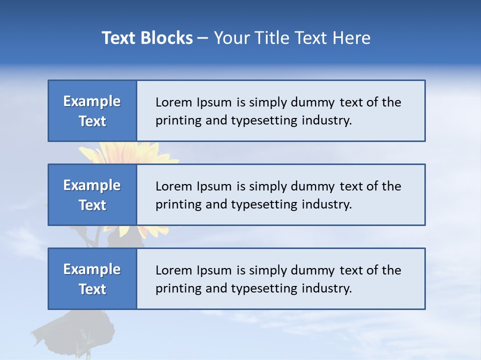 Nature Round Calm PowerPoint Template