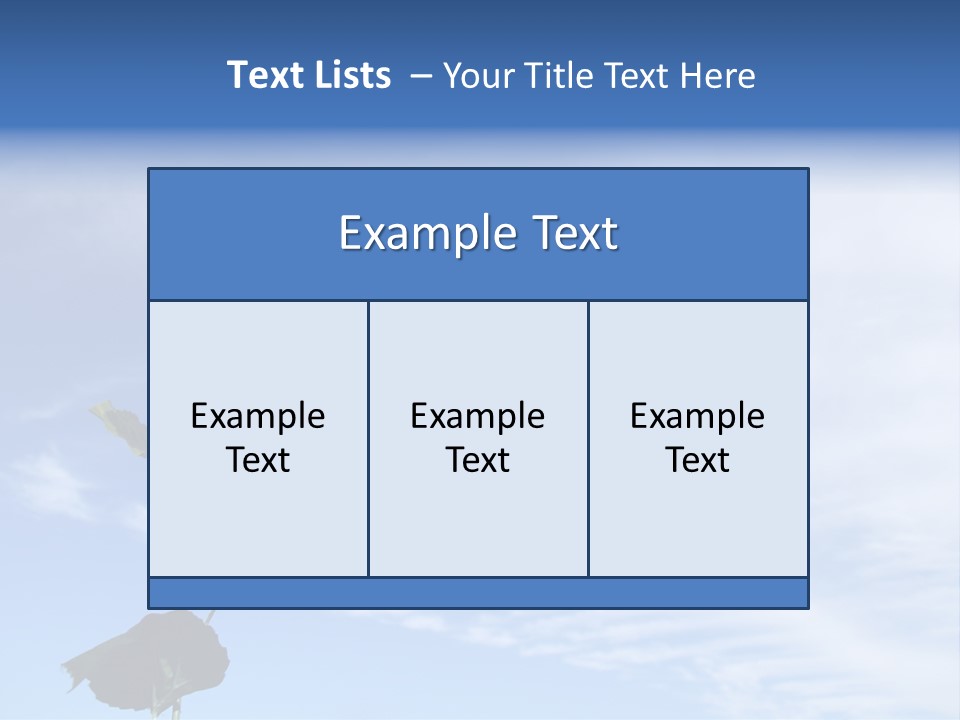 Nature Round Calm PowerPoint Template