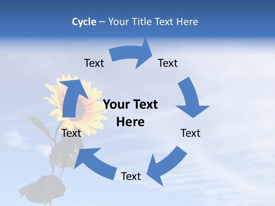 Nature Round Calm PowerPoint Template