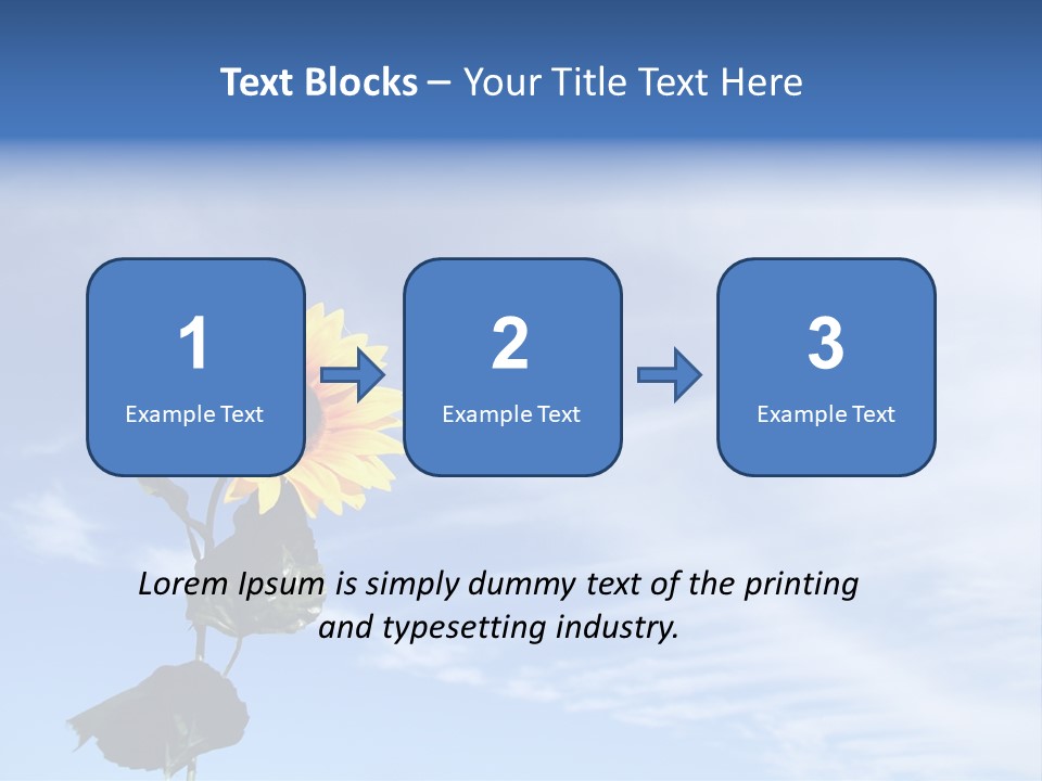 Nature Round Calm PowerPoint Template
