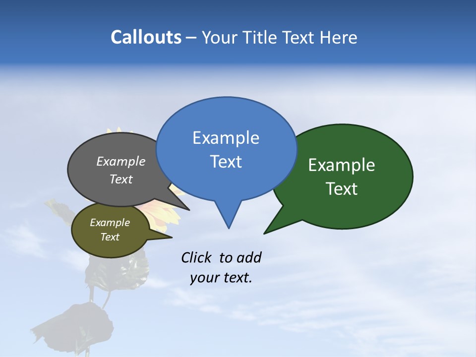 Nature Round Calm PowerPoint Template