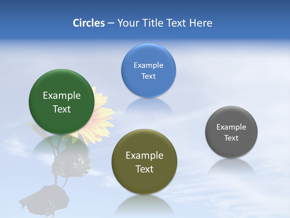 Nature Round Calm PowerPoint Template