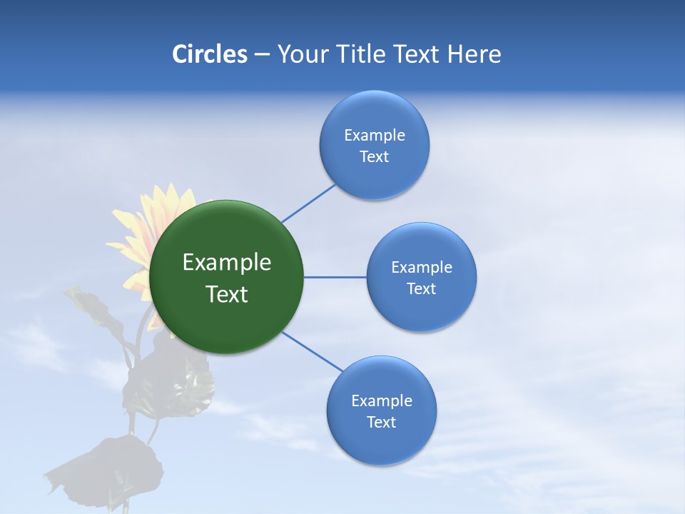 Nature Round Calm PowerPoint Template