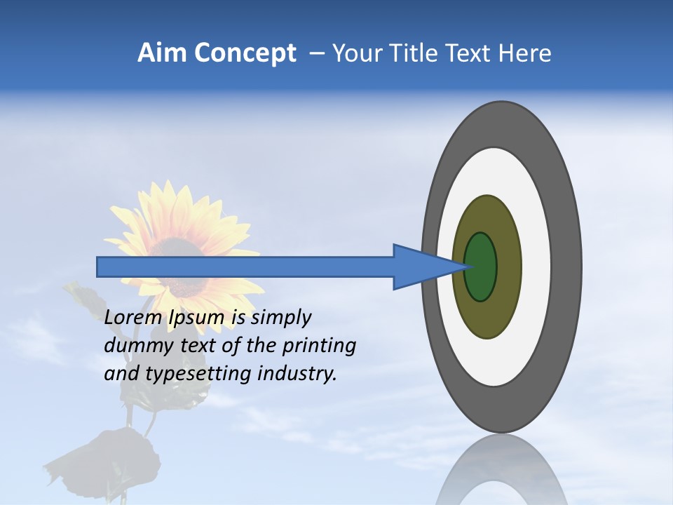 Nature Round Calm PowerPoint Template