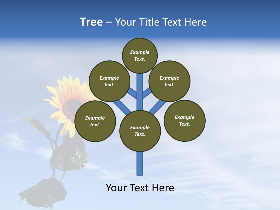 Nature Round Calm PowerPoint Template