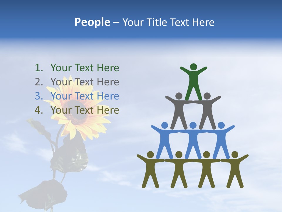 Nature Round Calm PowerPoint Template