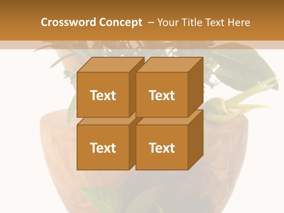Flower Aroma Organic PowerPoint Template