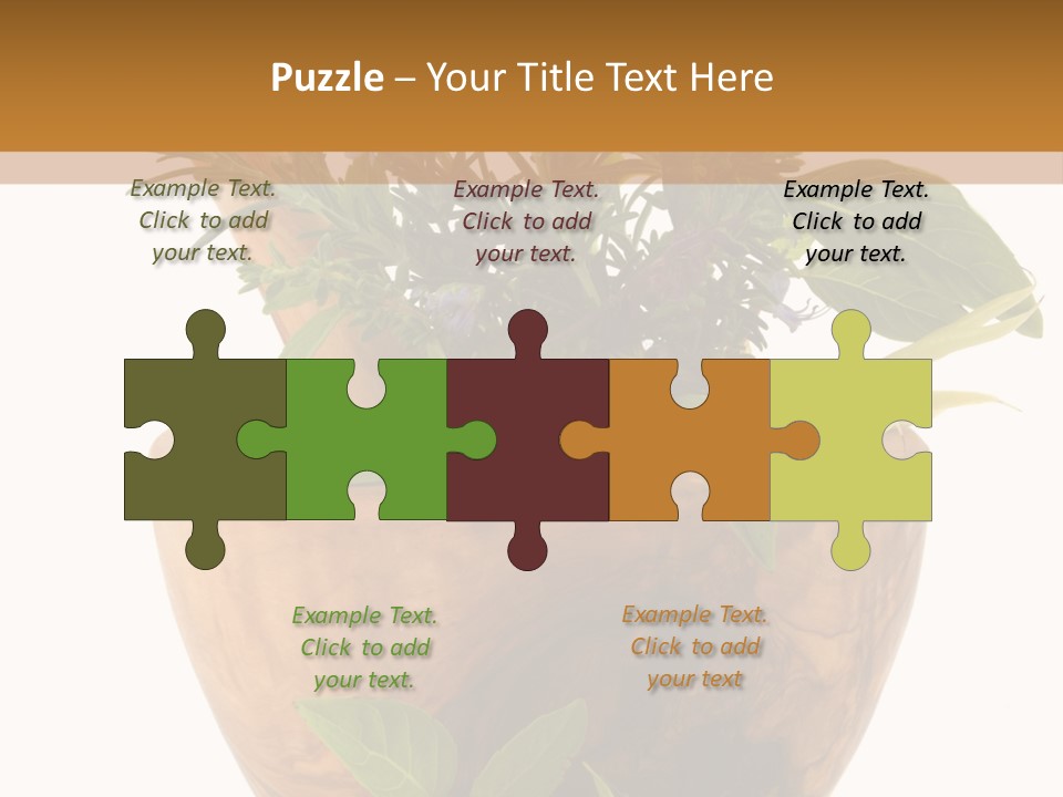 Flower Aroma Organic PowerPoint Template