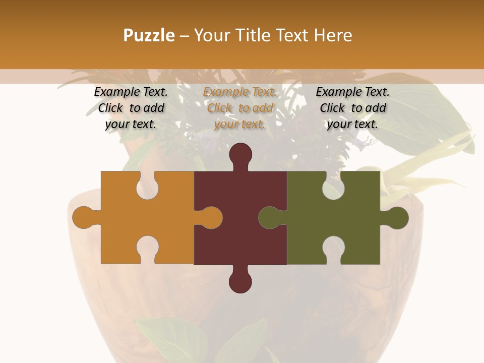 Flower Aroma Organic PowerPoint Template