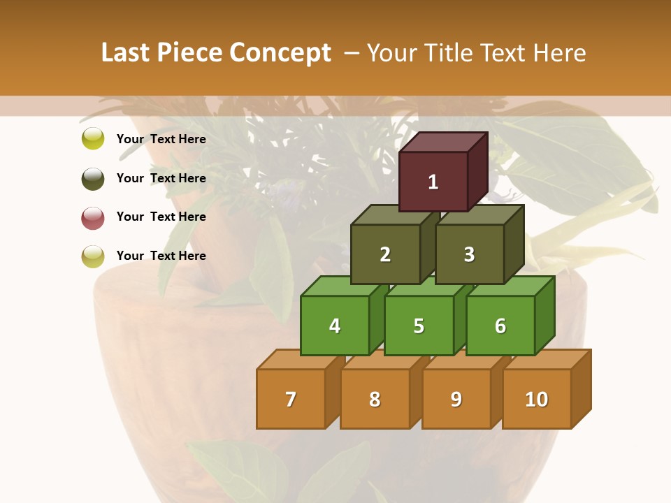 Flower Aroma Organic PowerPoint Template