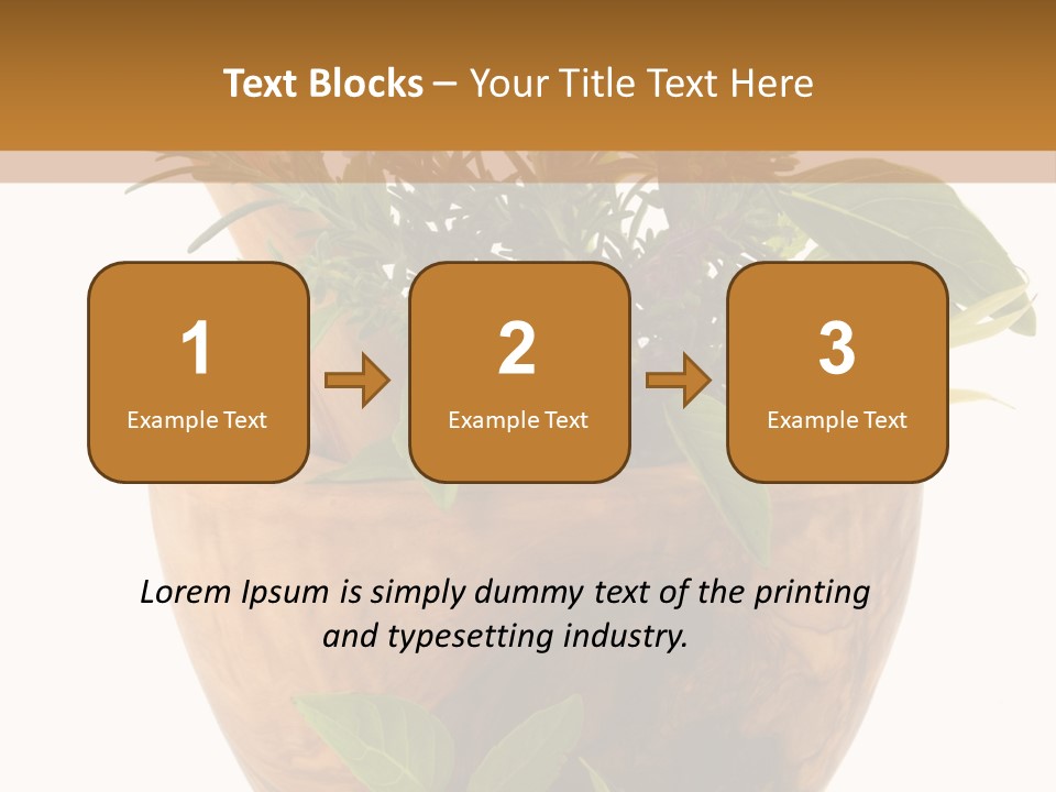 Flower Aroma Organic PowerPoint Template
