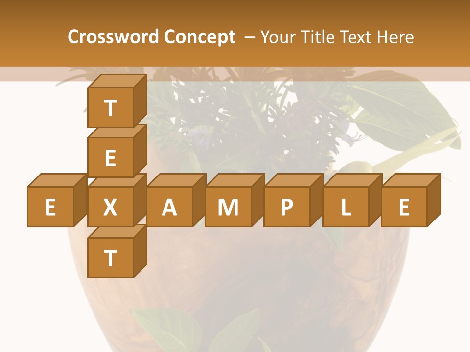 Flower Aroma Organic PowerPoint Template