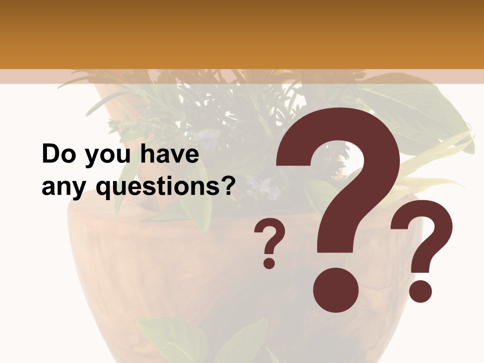 Flower Aroma Organic PowerPoint Template