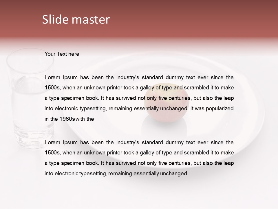 Healthy Diet Detoxification PowerPoint Template