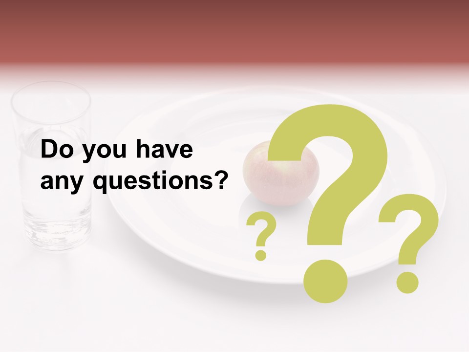 Healthy Diet Detoxification PowerPoint Template