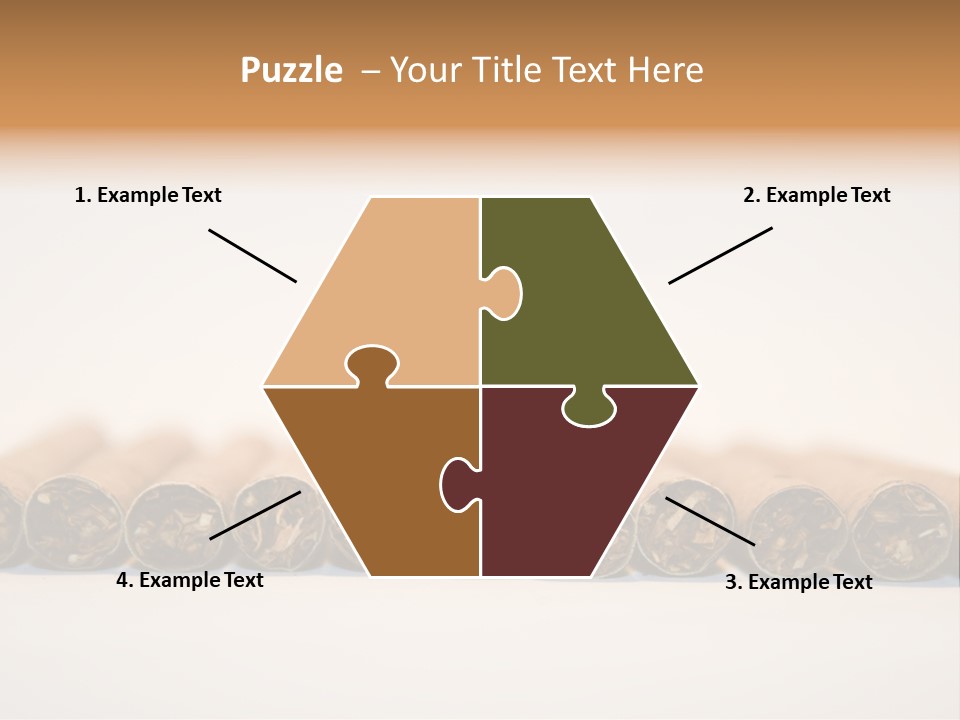 Tub Smoke Asian PowerPoint Template