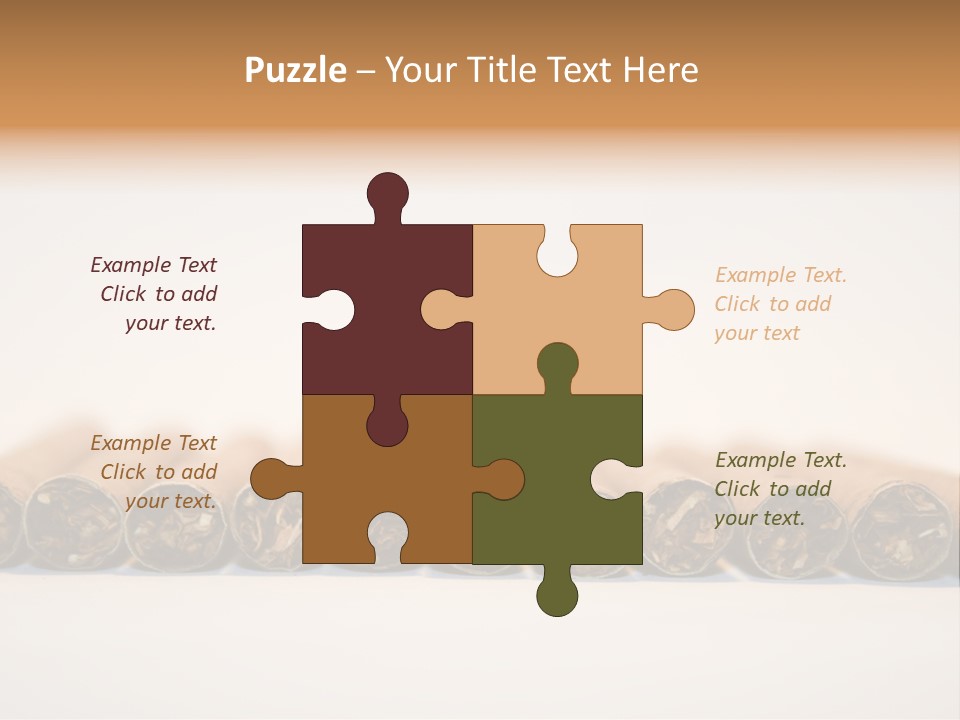 Tub Smoke Asian PowerPoint Template