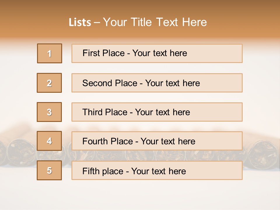 Tub Smoke Asian PowerPoint Template