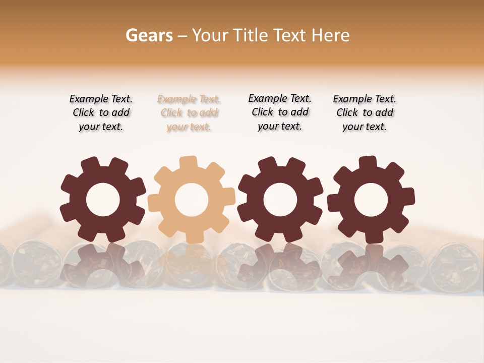 Tub Smoke Asian PowerPoint Template