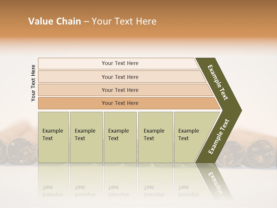 Tub Smoke Asian PowerPoint Template
