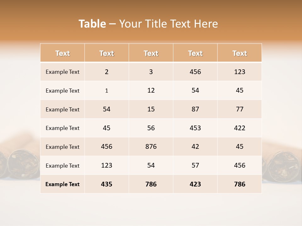 Tub Smoke Asian PowerPoint Template