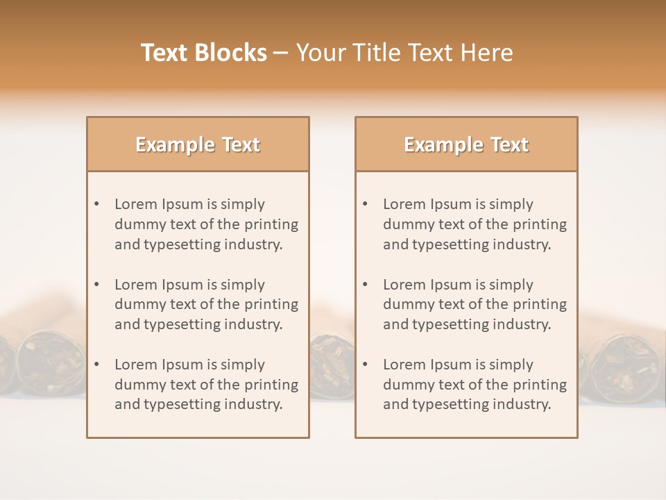 Tub Smoke Asian PowerPoint Template