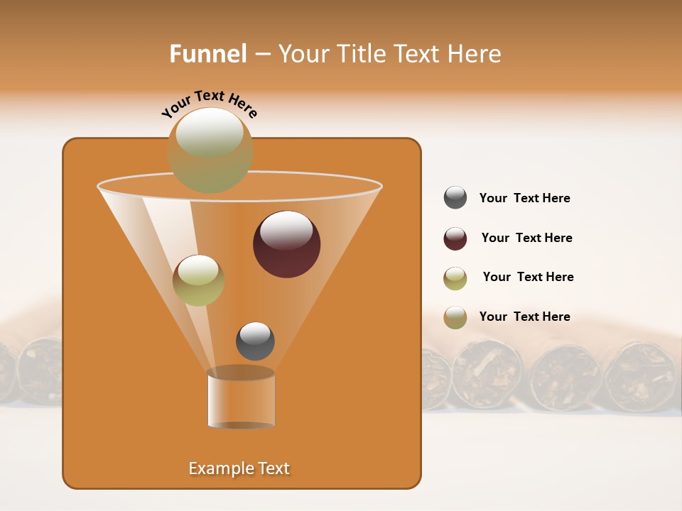 Tub Smoke Asian PowerPoint Template