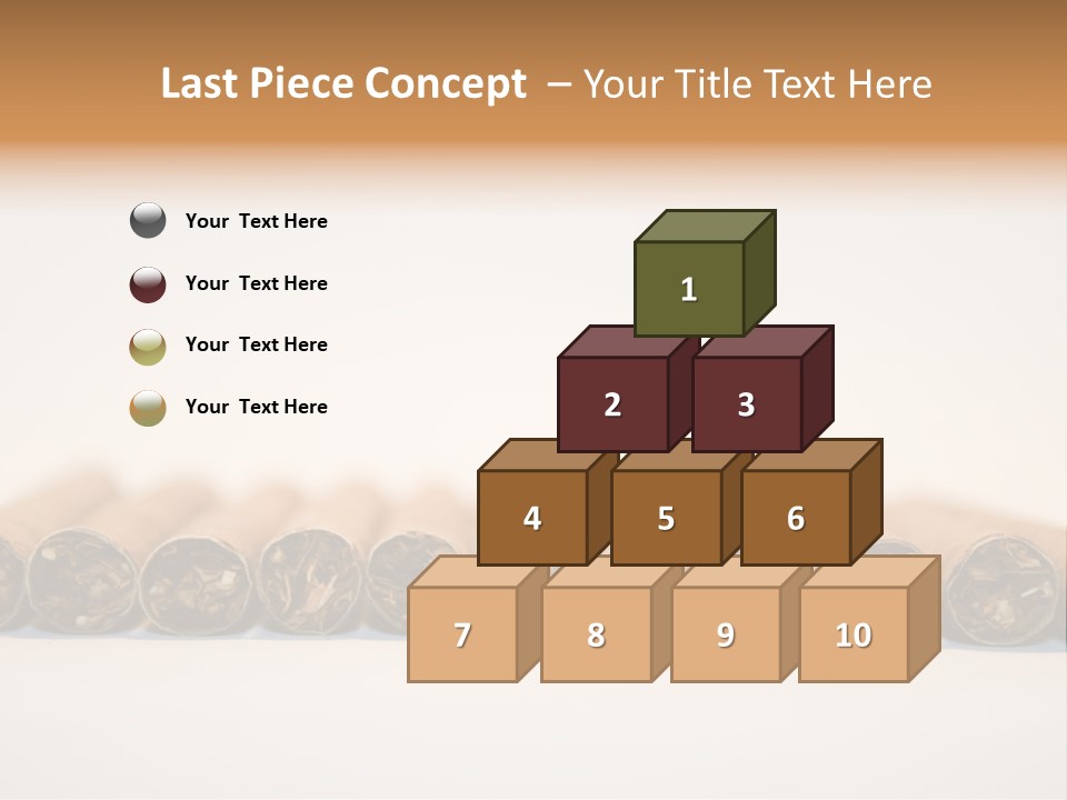 Tub Smoke Asian PowerPoint Template