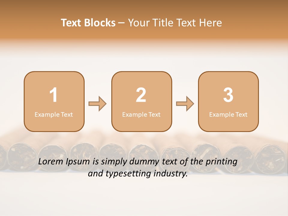Tub Smoke Asian PowerPoint Template