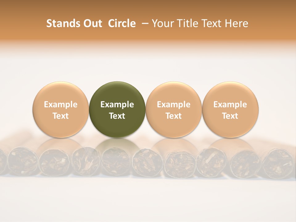 Tub Smoke Asian PowerPoint Template