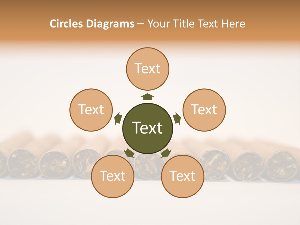 Tub Smoke Asian PowerPoint Template