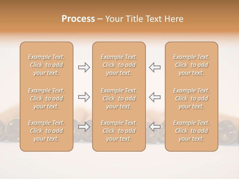 Tub Smoke Asian PowerPoint Template
