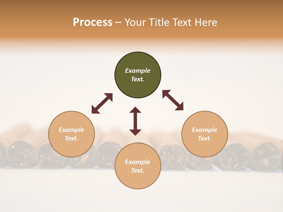 Tub Smoke Asian PowerPoint Template